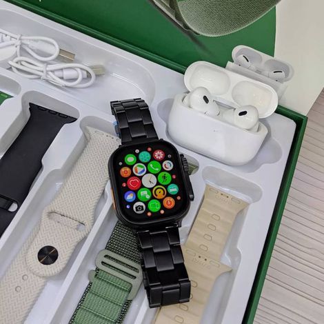 WS 80 ULTRA 2 | +Fone bluetooth | Kit 7 pulseiras | Toque duplo | Segunda geração - Image 21