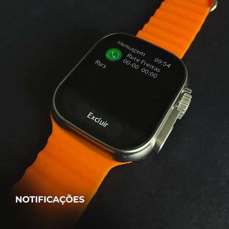 WS 80 ULTRA 2 | +Fone bluetooth | Kit 7 pulseiras | Toque duplo | Segunda geração - Image 14