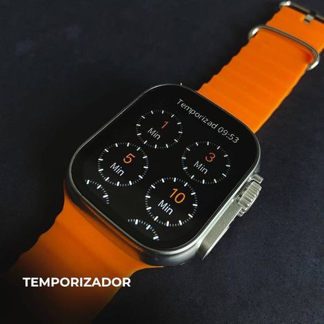 WS 80 ULTRA 2 | +Fone bluetooth | Kit 7 pulseiras | Toque duplo | Segunda geração - Image 13