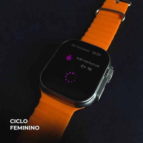 WS 80 ULTRA 2 | +Fone bluetooth | Kit 7 pulseiras | Toque duplo | Segunda geração - Image 8